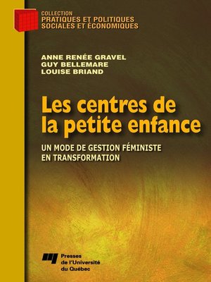 cover image of Les centres de la petite enfance
